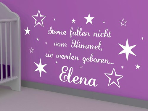 Poetisch - Wandsticker fürs Kinderzimmer (Wandtatoos.de)